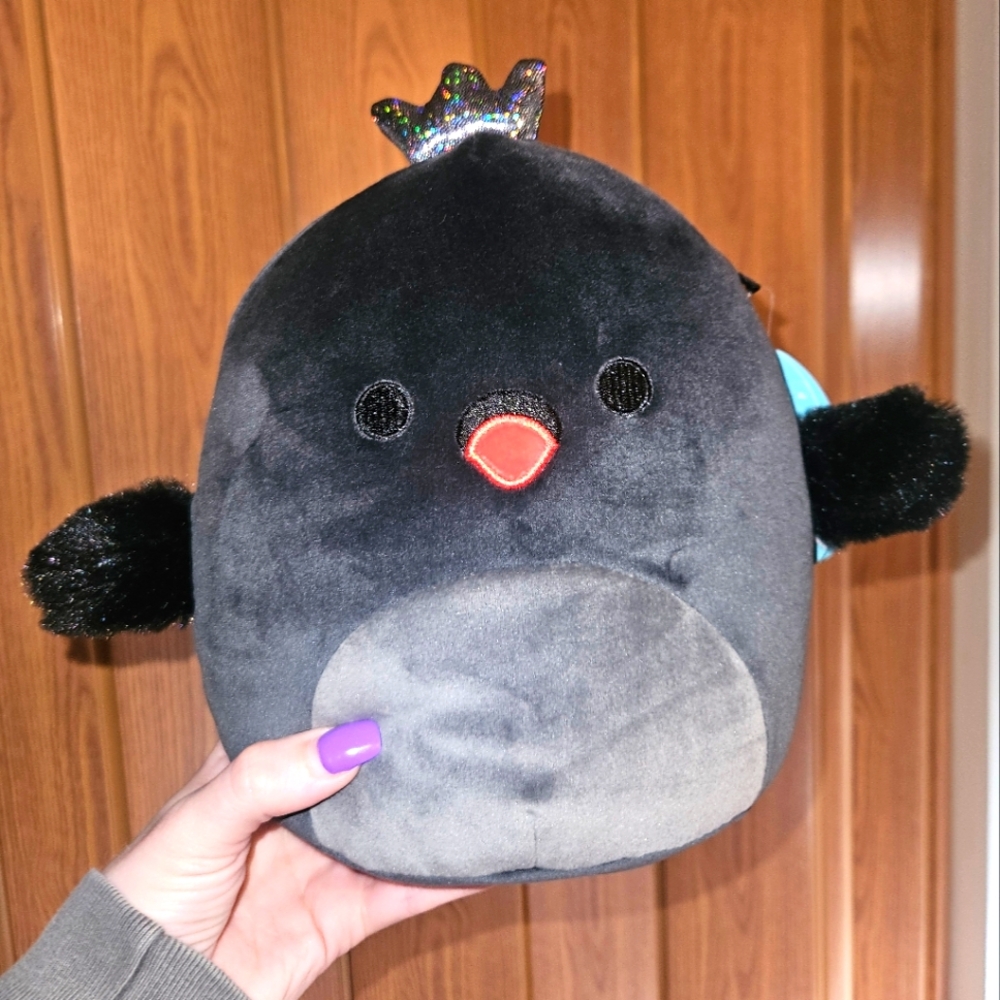 NWT Yelena The Black Swan with Silver Crown 8" Squishmallow First To Market!